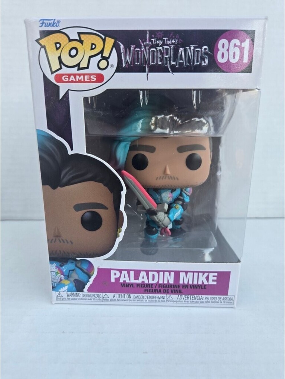 Funko Pop! Games Tiny Tina's Wonderlands Paladin Mike #861